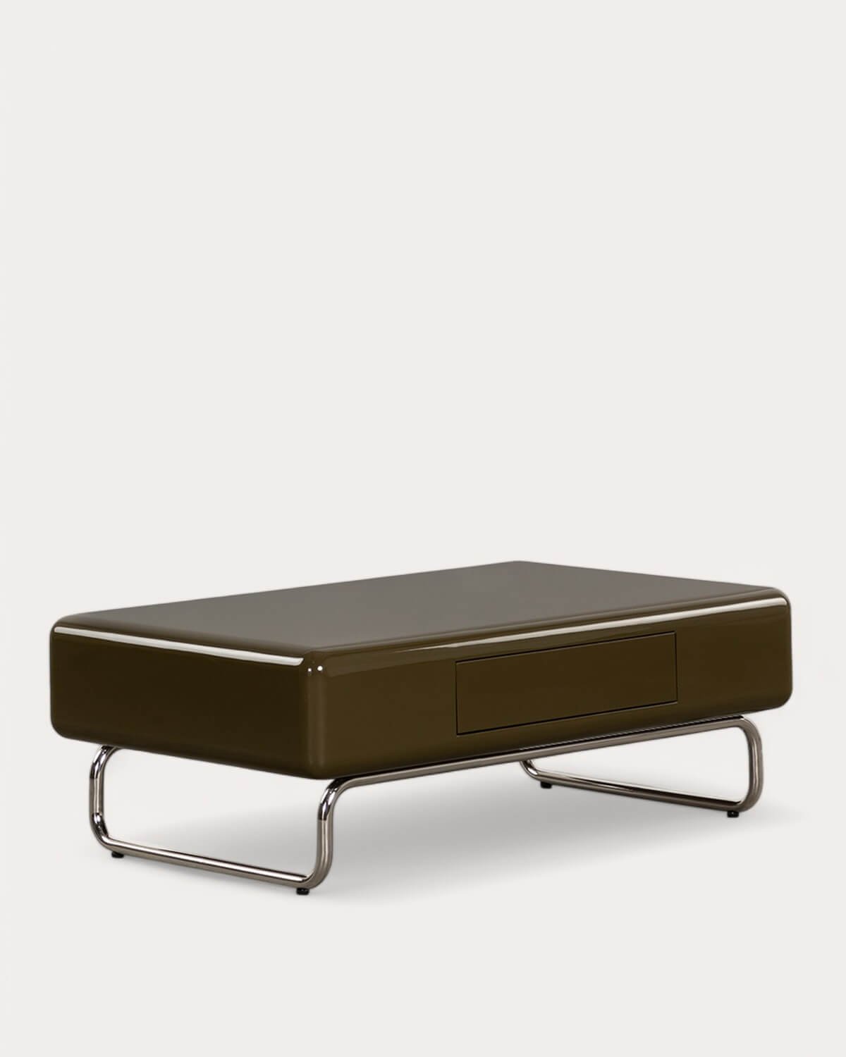 Rectangular Wooden and Metal Coffee Table (110x70 cm) Candela Colours, gallery image 1