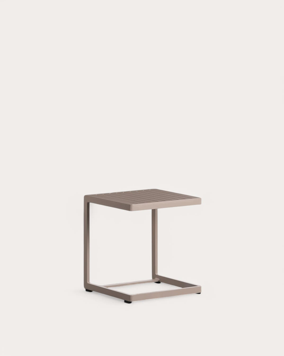 Aluminum Outdoor Side Table (40x40 cm) Kreta Colours, gallery image 1