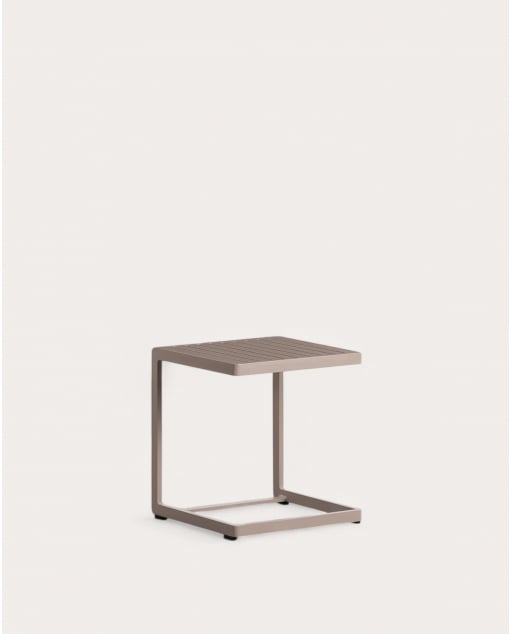 Aluminum Outdoor Side Table (40x40 cm) Kreta Colours
