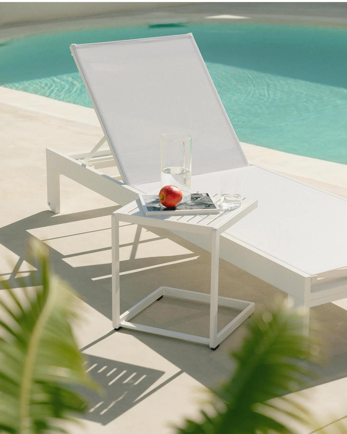 Aluminium Side Table (40x40 cm) Kreta Colours, gallery image 2
