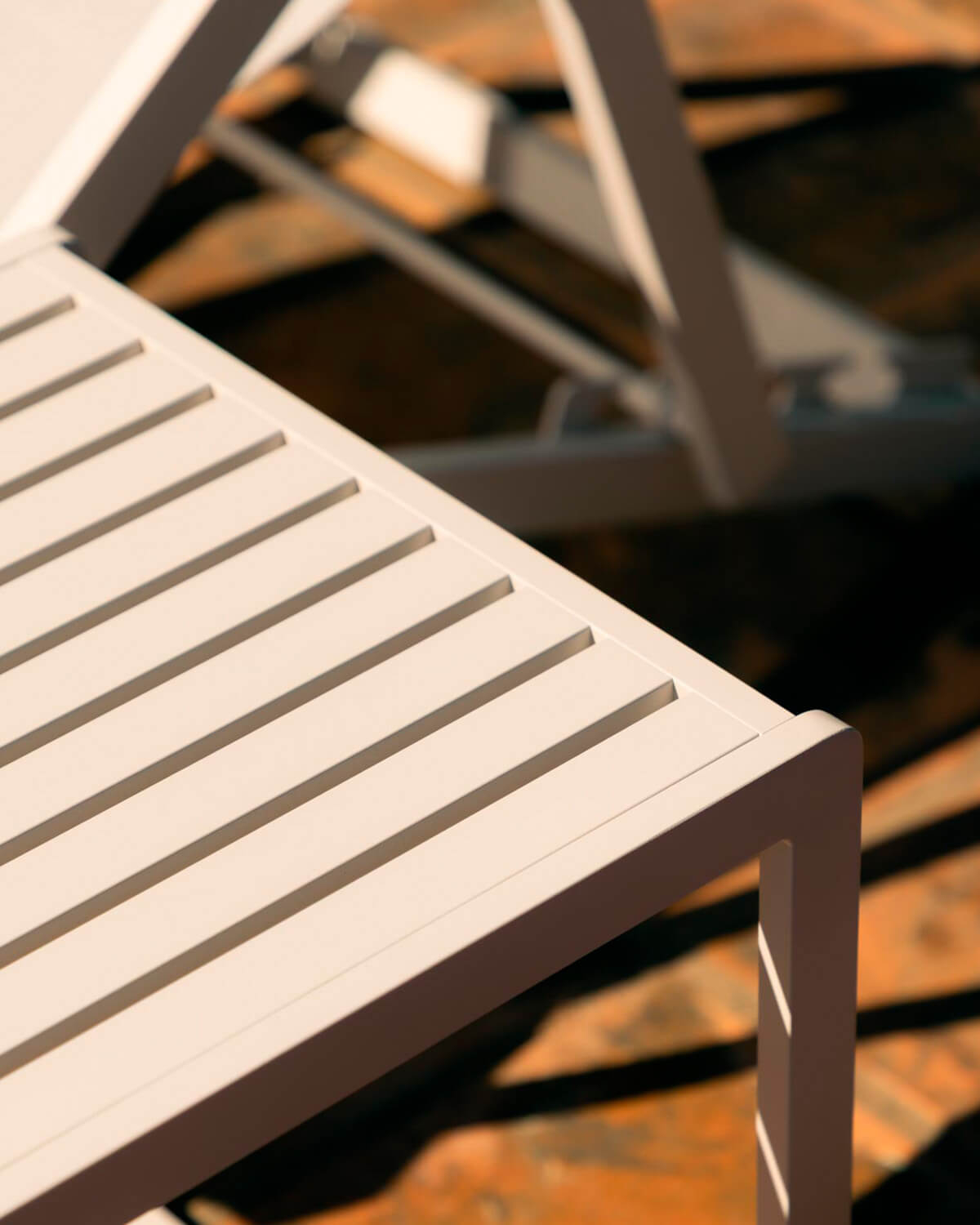 Aluminum Outdoor Side Table (40x40 cm) Kreta Colours, gallery image 3