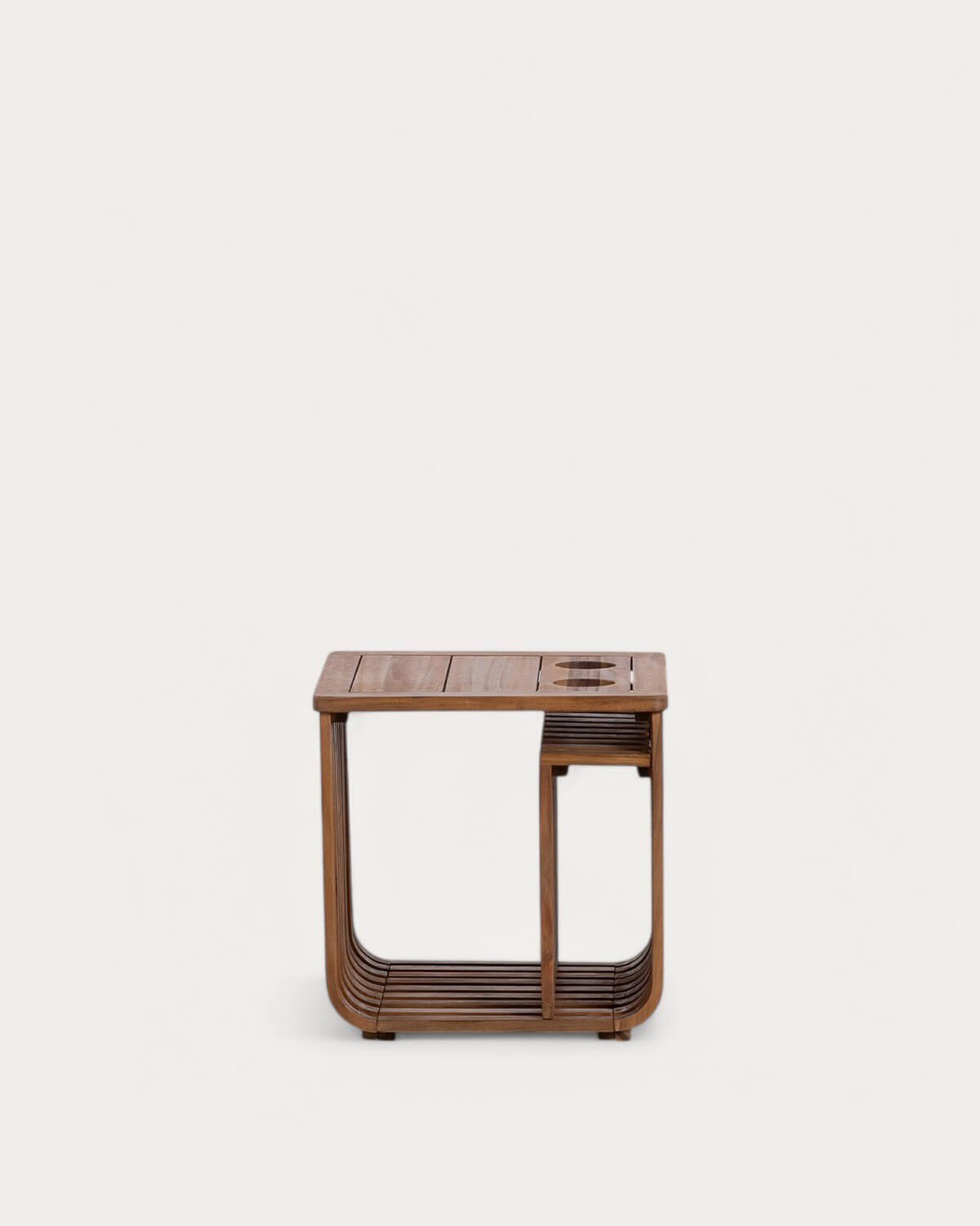 Acacia Wood Side Table (45x45 cm) Hazan , gallery image 5