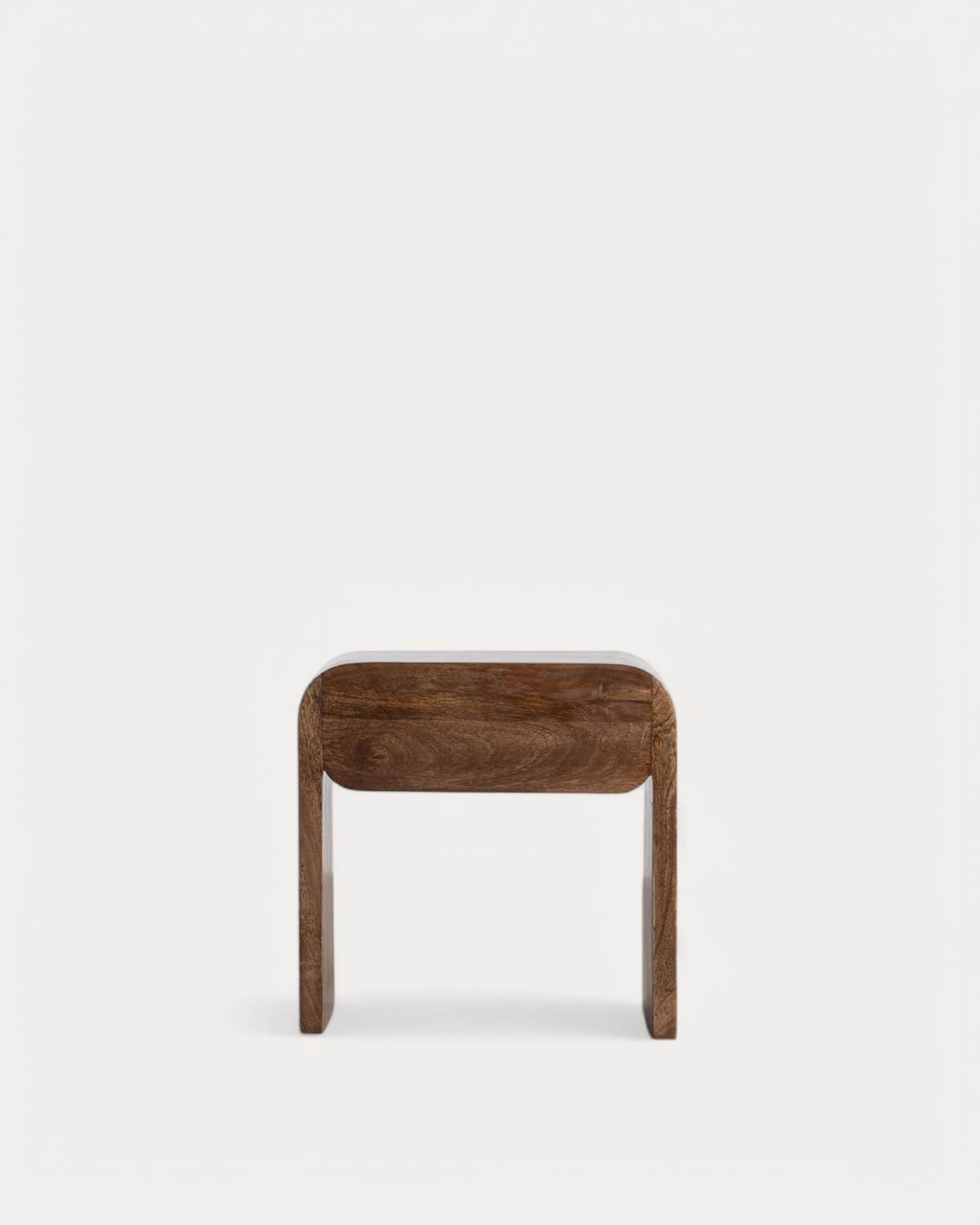 Side Table with Drawer in Mango Wood (61x45,5 cm) Vanile, gallery image 5