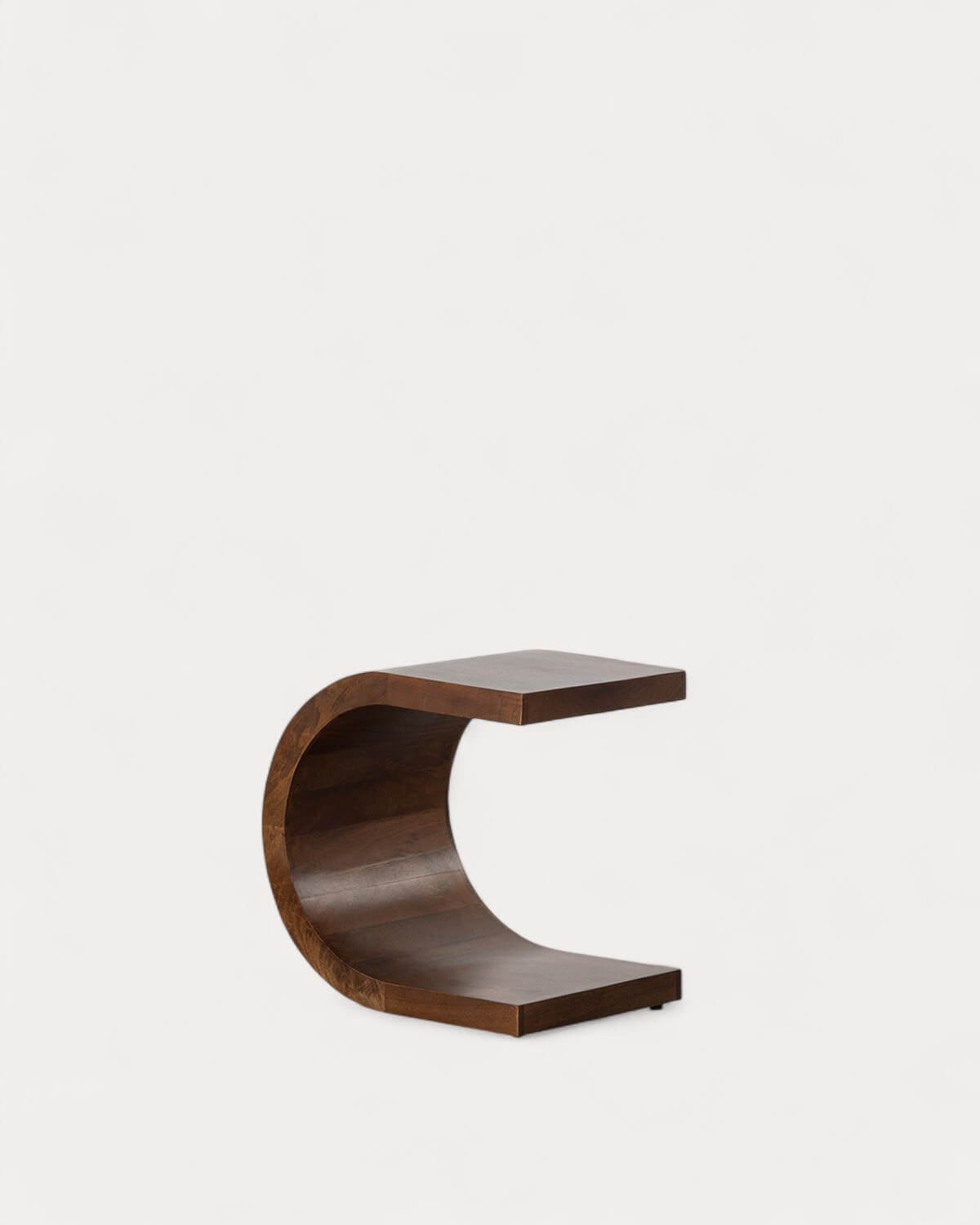 Mango Wood Side Table (56x40 cm) Adgar, gallery image 1