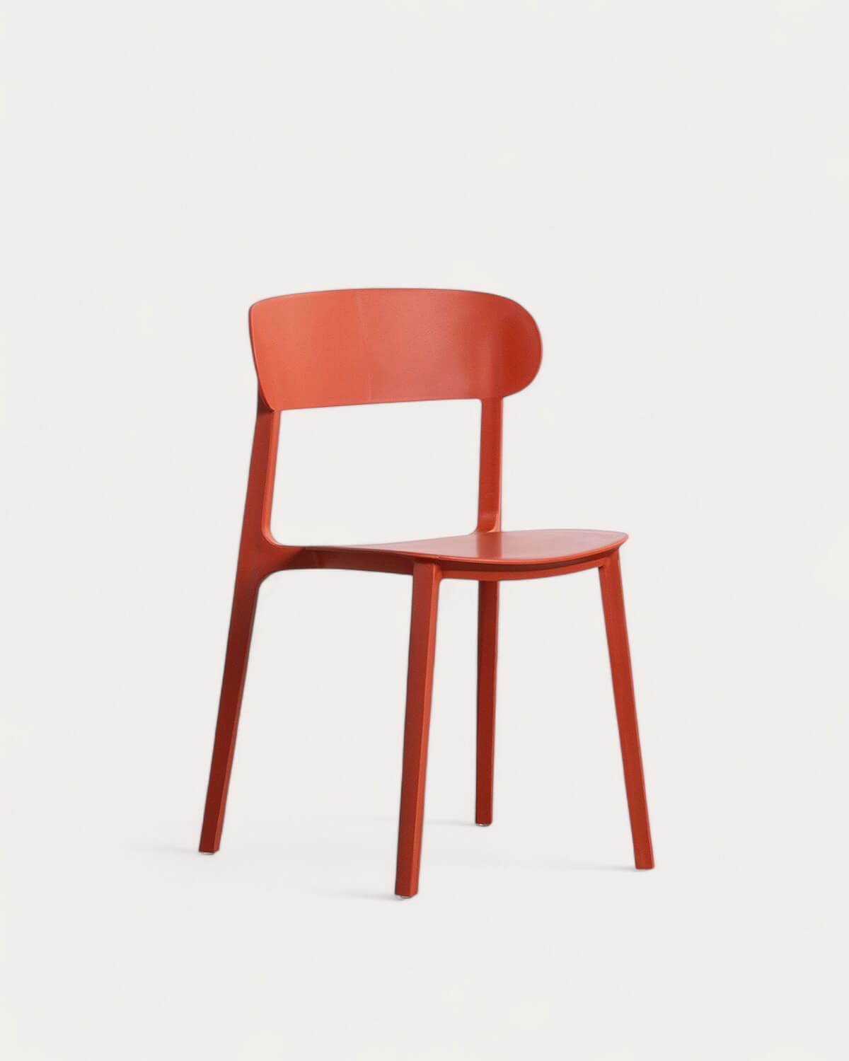 Pack 4 Polypropylene Dining Chairs Briel, gallery image 1