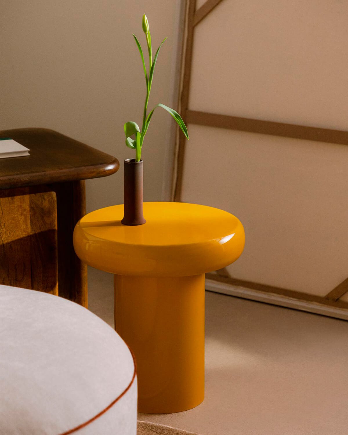 Round Metal Side Table (Ø40 cm) Wario , gallery image 2