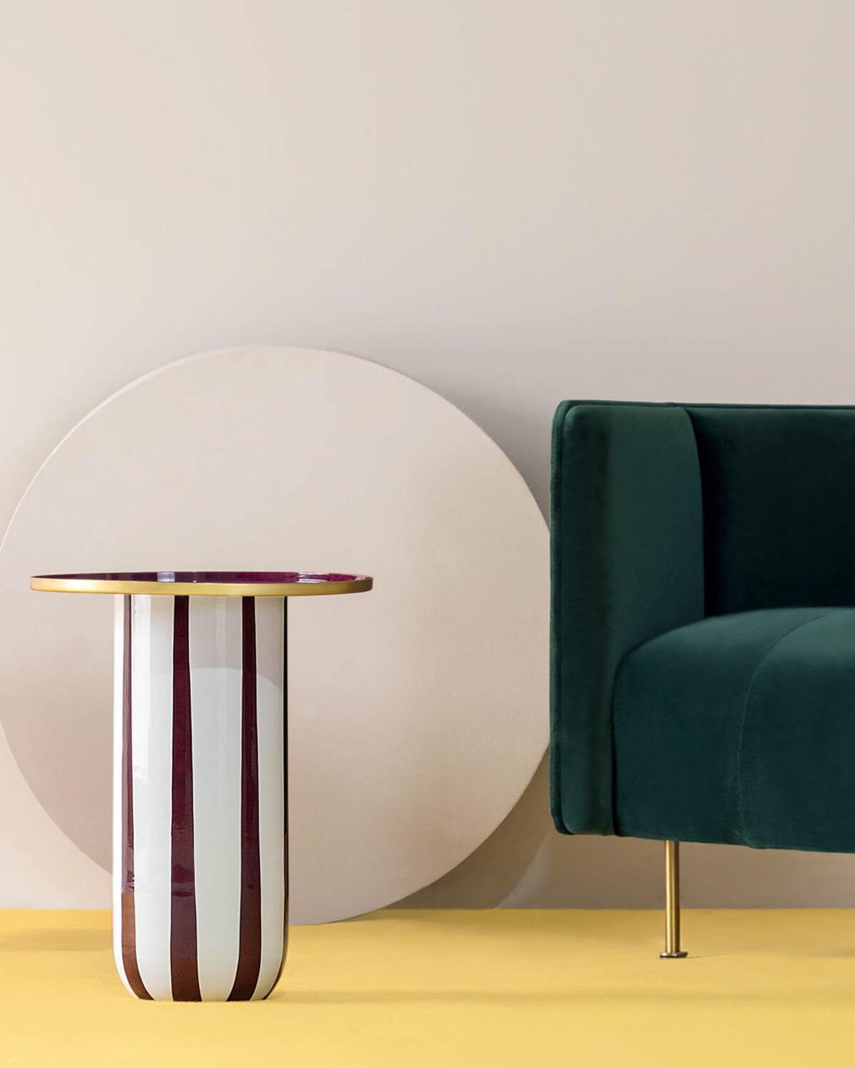 Round Metal Side Table (Ø40.7 cm) Gela, gallery image 2