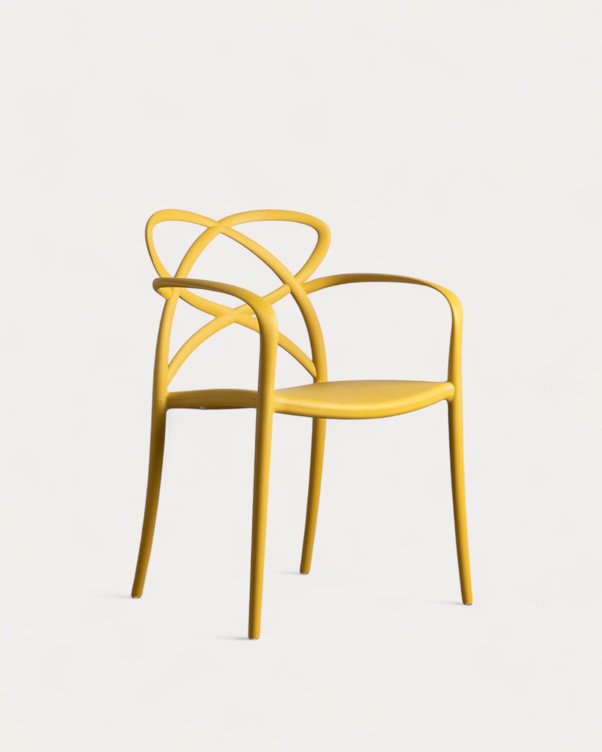 Polypropylene Dining Chair with Armrests Cielo , gallery image 1