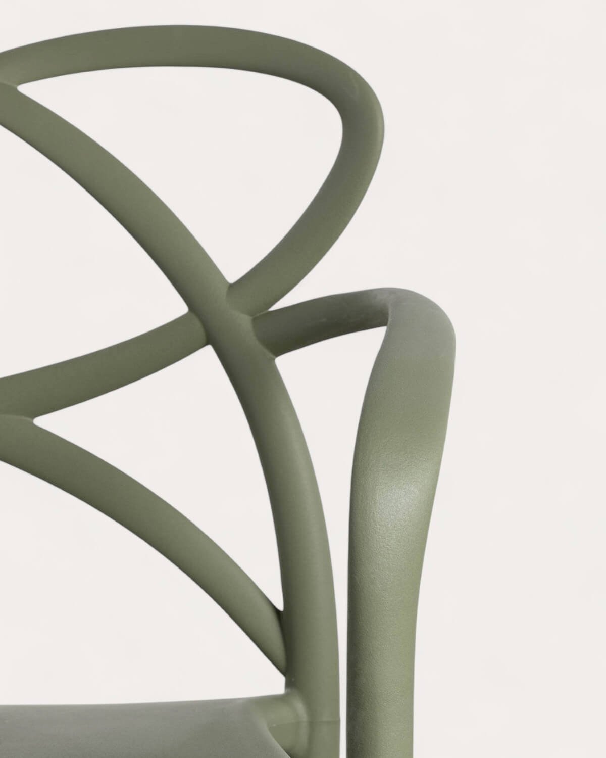 Polypropylene Dining Chair with Armrests Cielo , gallery image 4