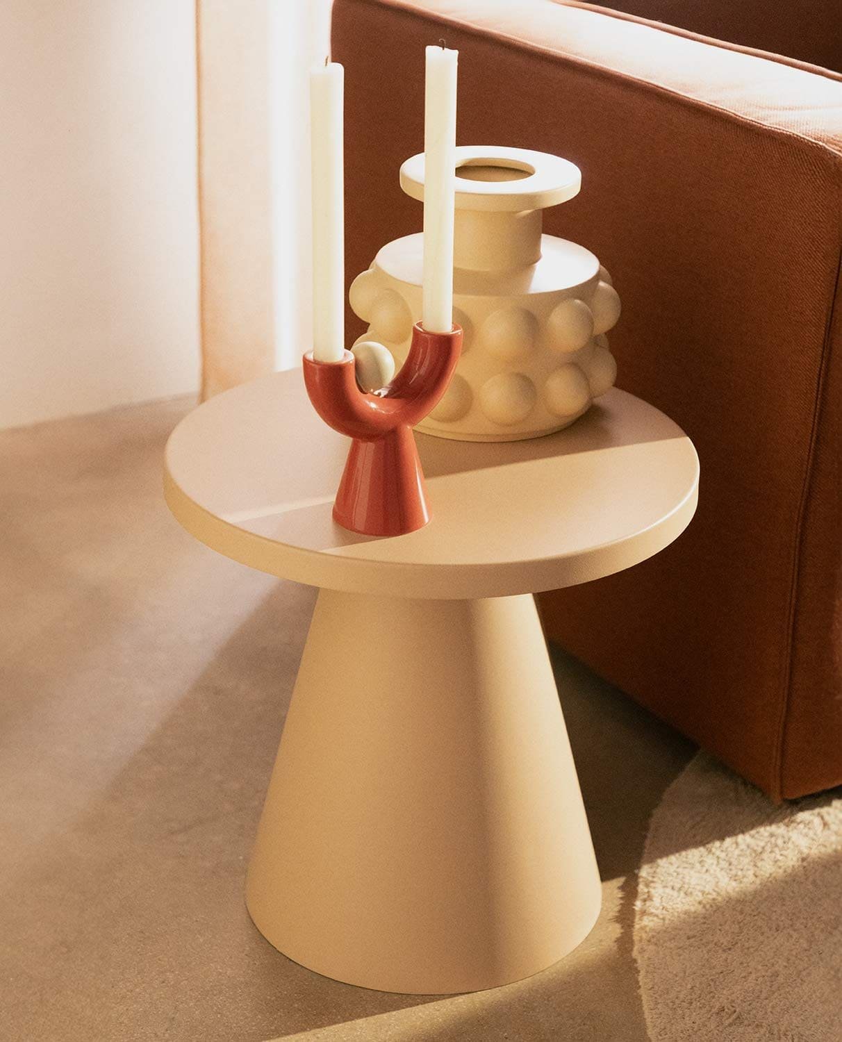 Round Metal Side Table (Ø45,7 cm) Remor, gallery image 3