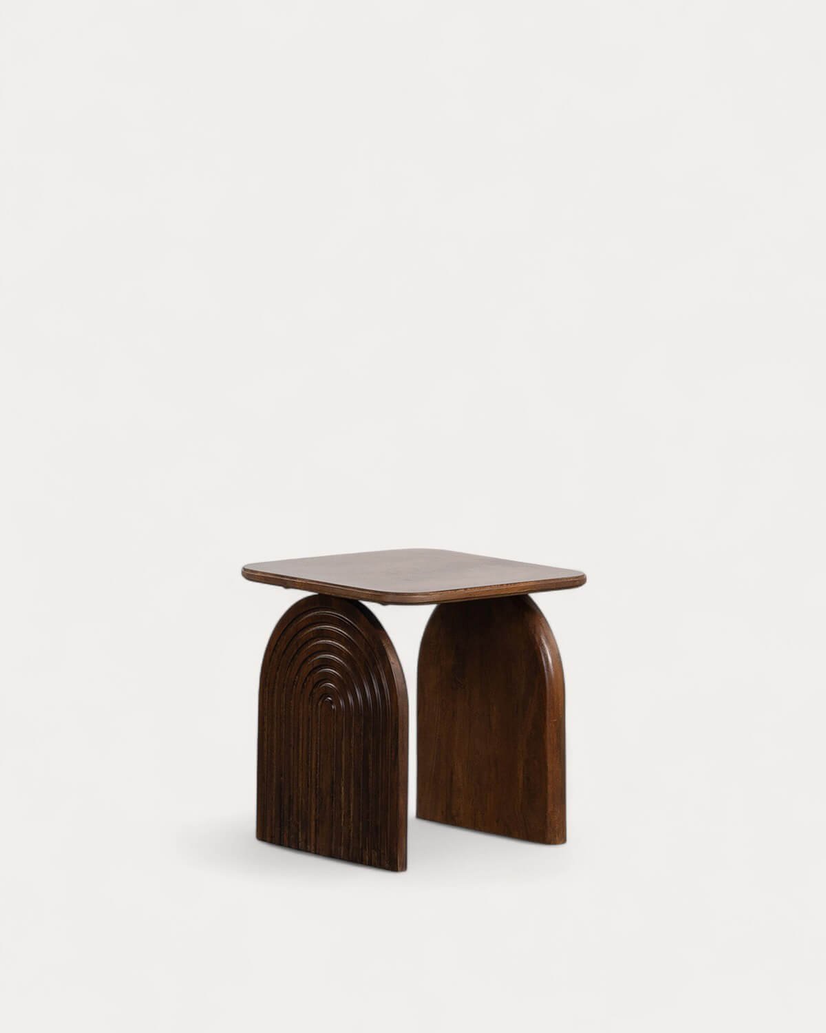 Square Mango Wood Side Table (50x50 cm) Lenis, gallery image 1