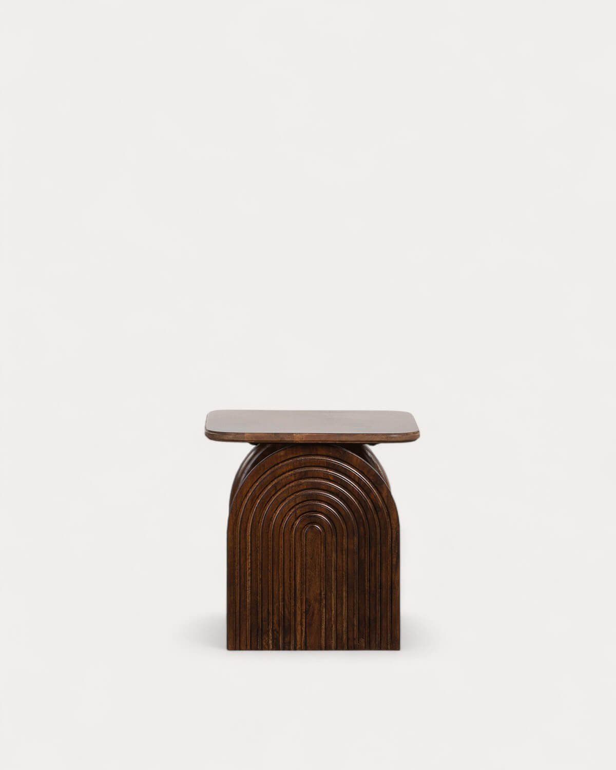 Square Mango Wood Side Table (50x50 cm) Lenis, gallery image 4