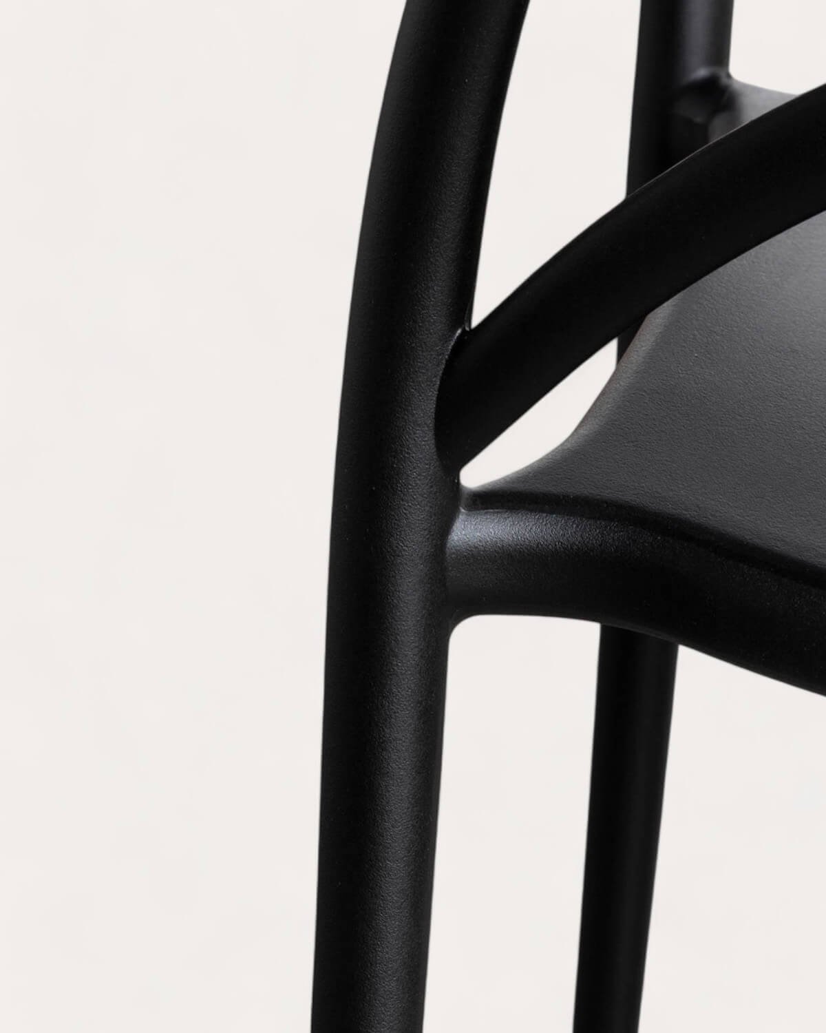 Pack 4 Polypropylene Dining Chairs with Armrests Cielo, gallery image 7