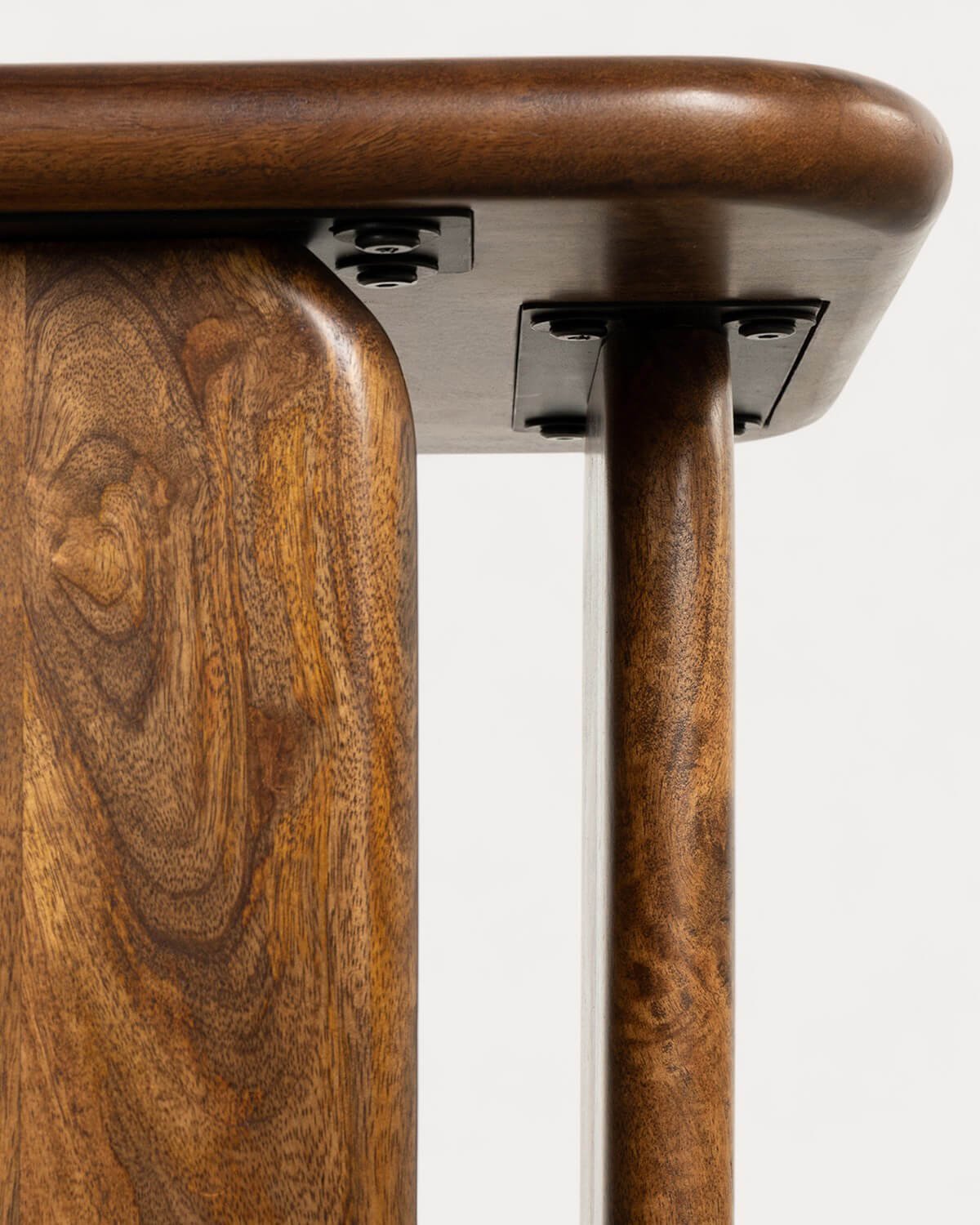 Eliez Mango Wood Square Side Table (50x50 cm), gallery image 6