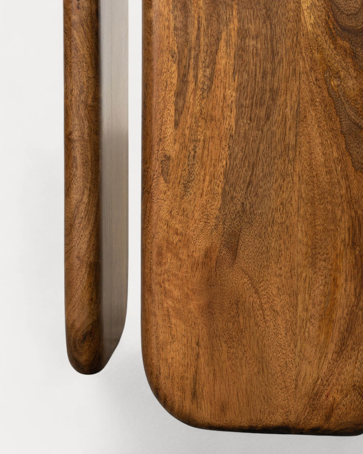 Eliez Mango Wood Square Side Table (50x50 cm), gallery image 7