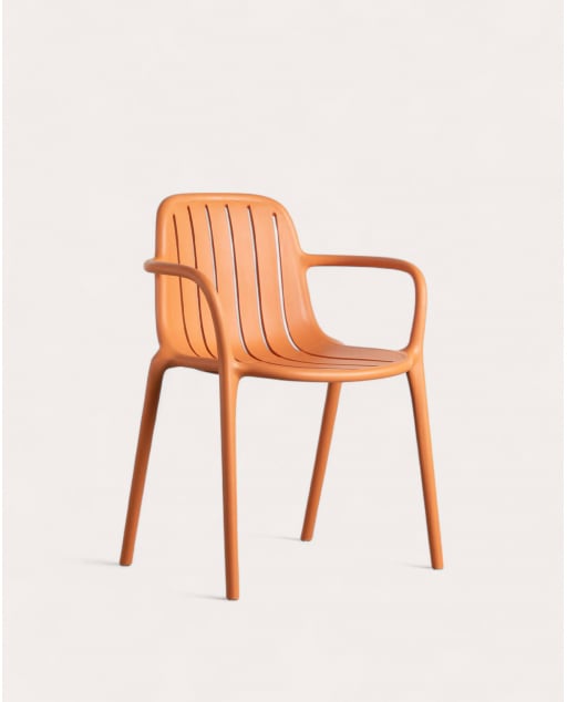 Pack 4 Polypropylene Dining Chairs Brand