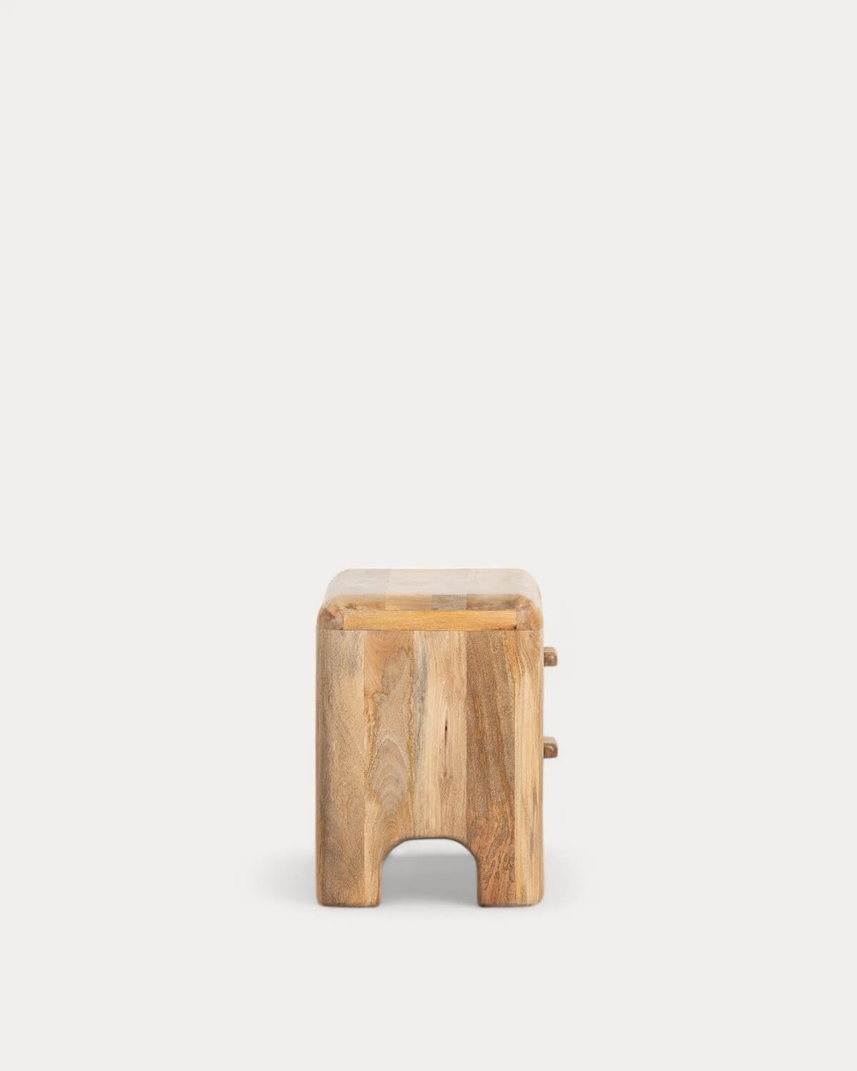 Pack of 2 Mango Wood Bedside Tables (54,5x40 cm) Reichel, gallery image 5