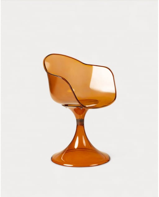 Pack 2 Polycarbonate Dining Chairs Pinhes