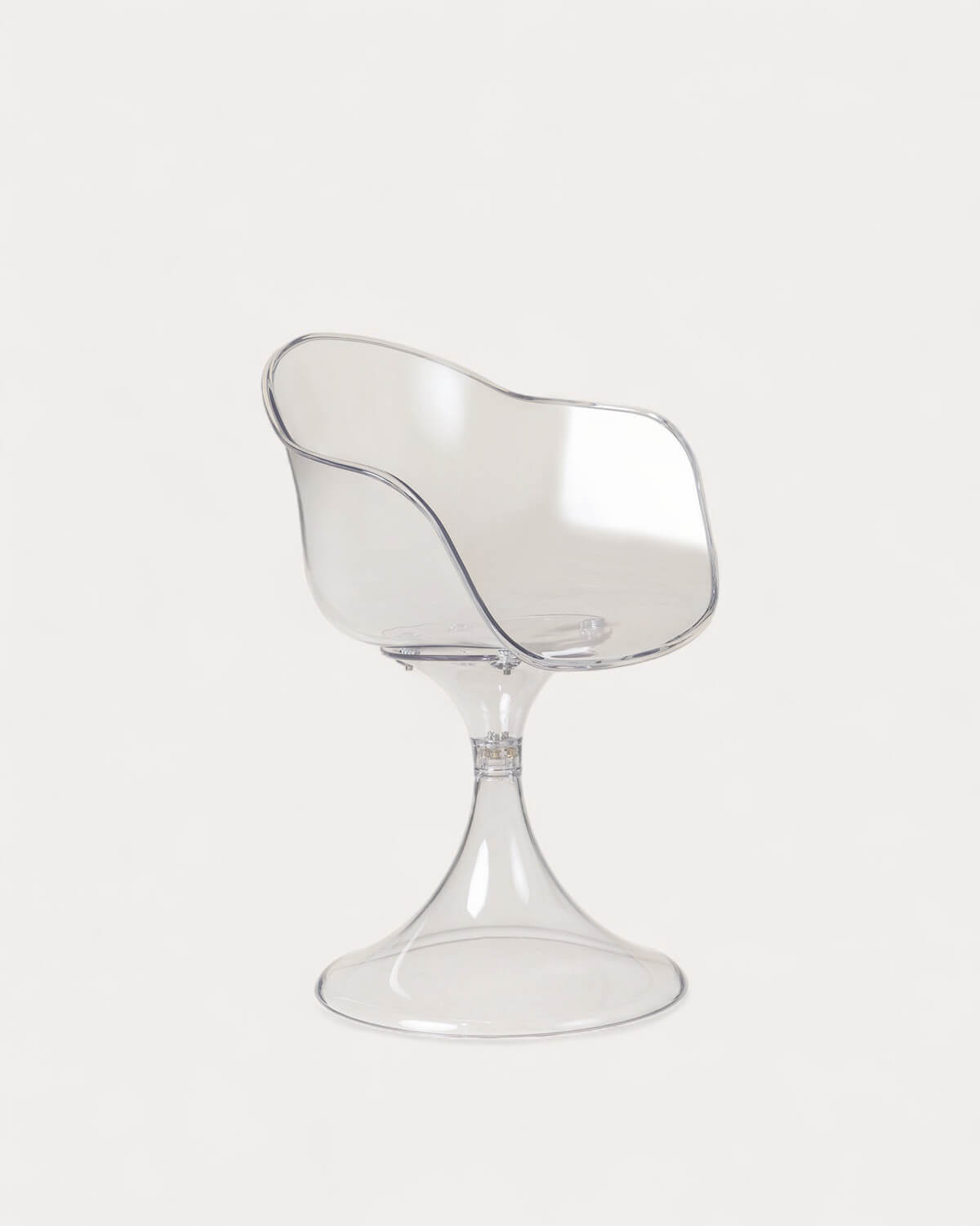 Pack 2 Polycarbonate Dining Chairs Pinhes, gallery image 1