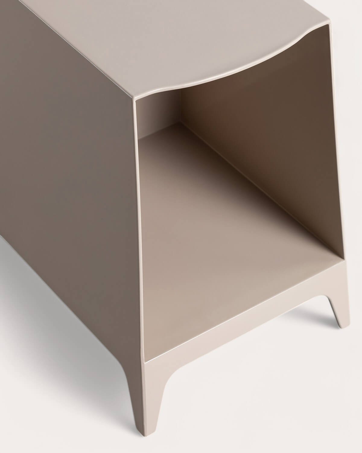 Bedside Table with ABS Storage (35.5x49.5 cm) Tebe, gallery image 6