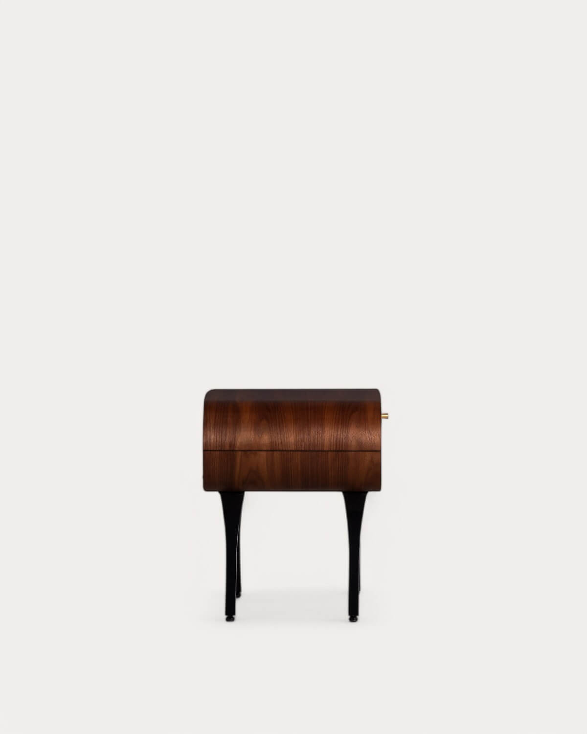 Pack 2 Bedside Tables with Wooden and Metal Drawer (45X42,5 cm) Inari, gallery image 4