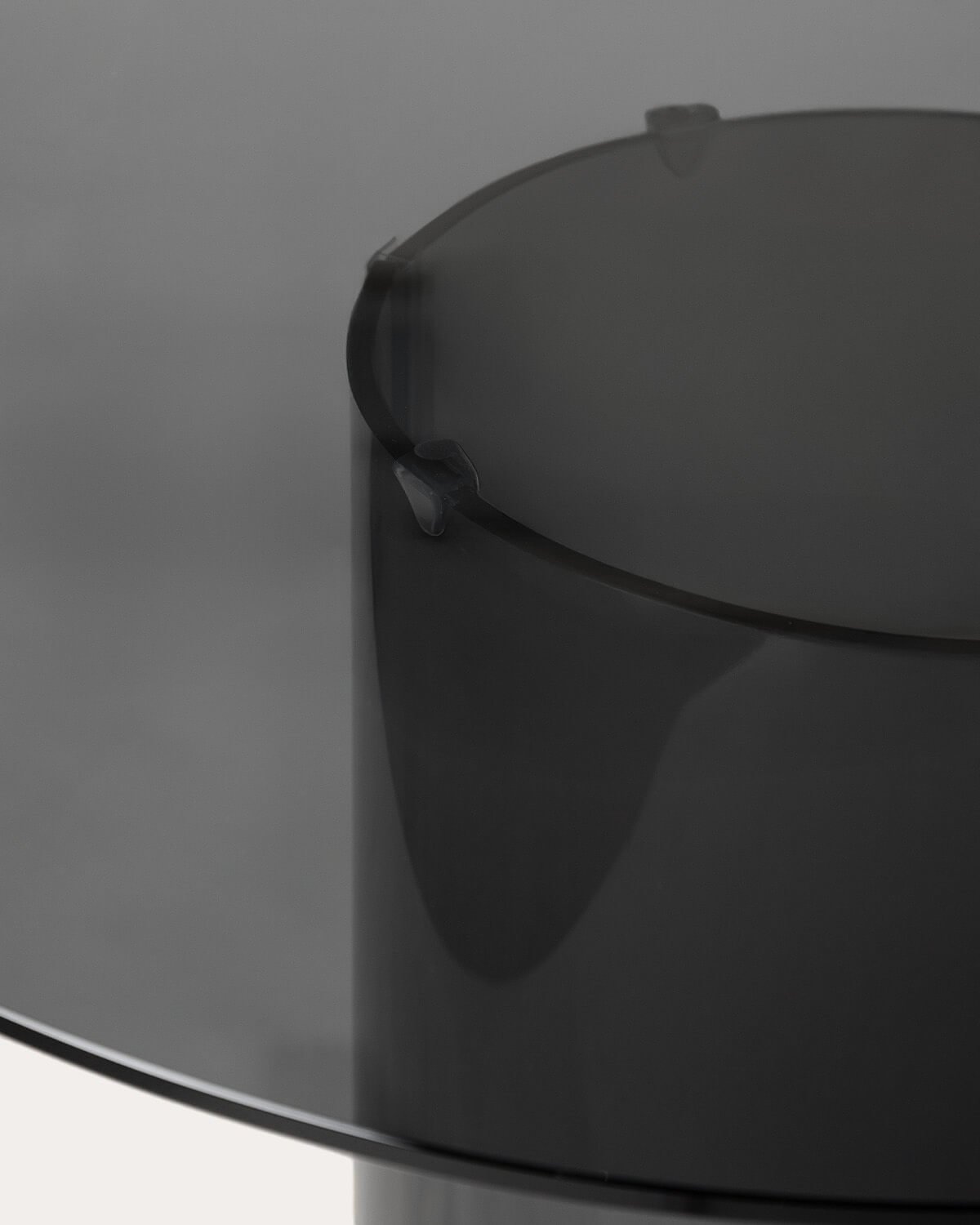 Oval Tempered Glass Dining Table (200x90 cm) Kolu , gallery image 5