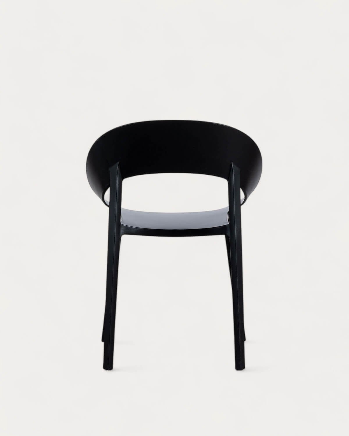Pack of 4 Polypropylene Dining Chairs Lara, gallery image 4