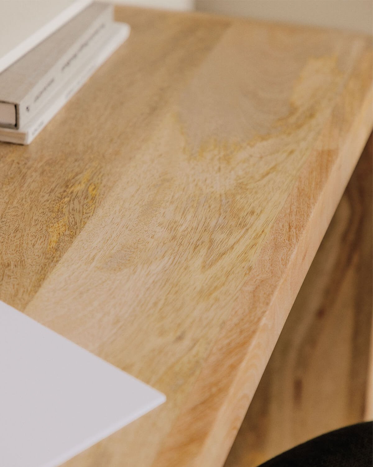 Mango Wood Desk (140x75 cm) Vanile, gallery image 3