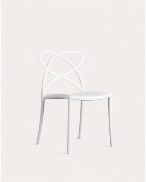 Polypropylene Dining Chair Cielo - White