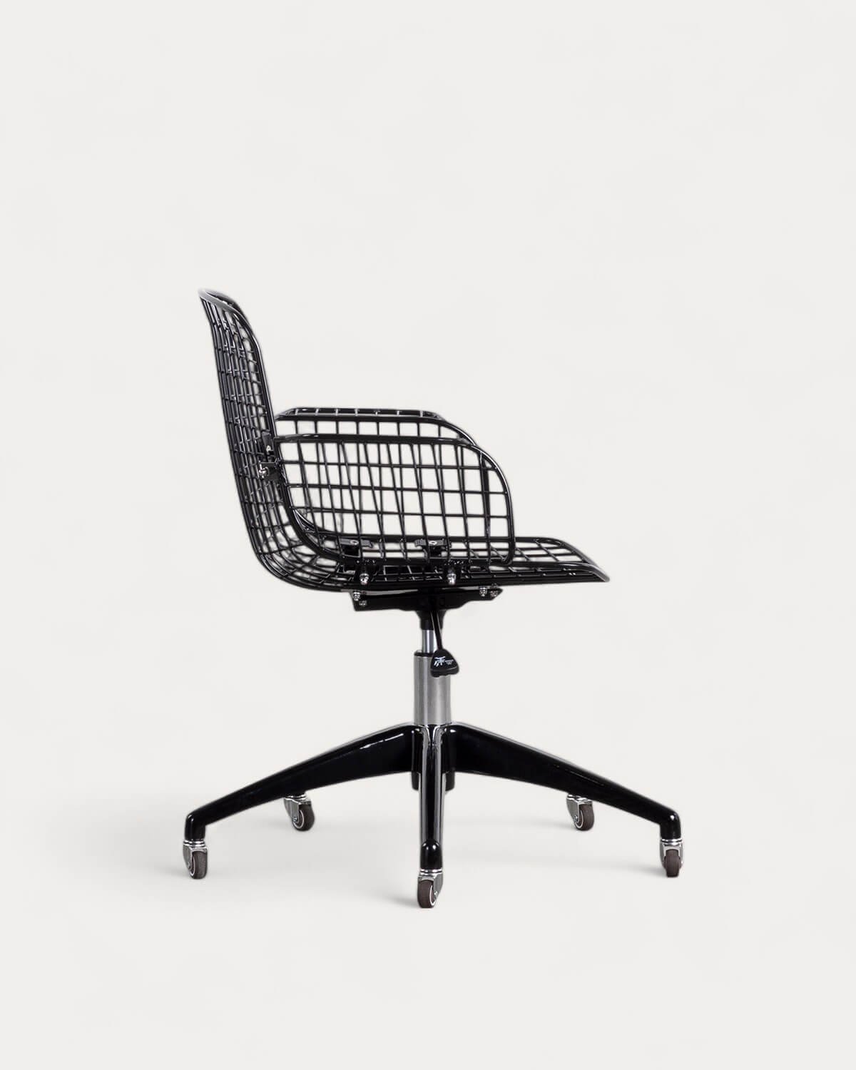 Vintage High Back Desk Chair Aras Trend, gallery image 3