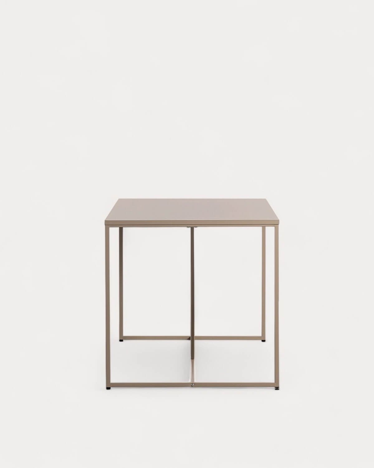 Ibiza Steel Laminate Dining Table (140x80 cm), gallery image 4