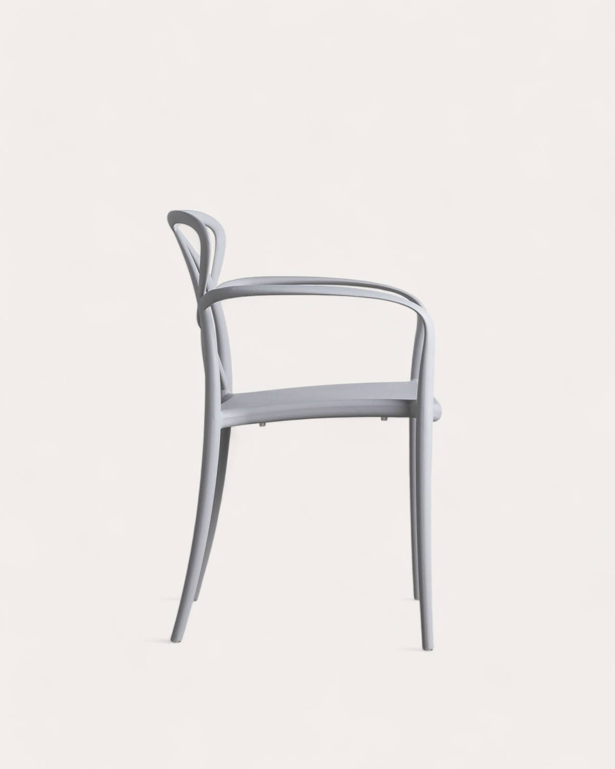 Polypropylene Outdoor Chair with Armrests Cielo, gallery image 4