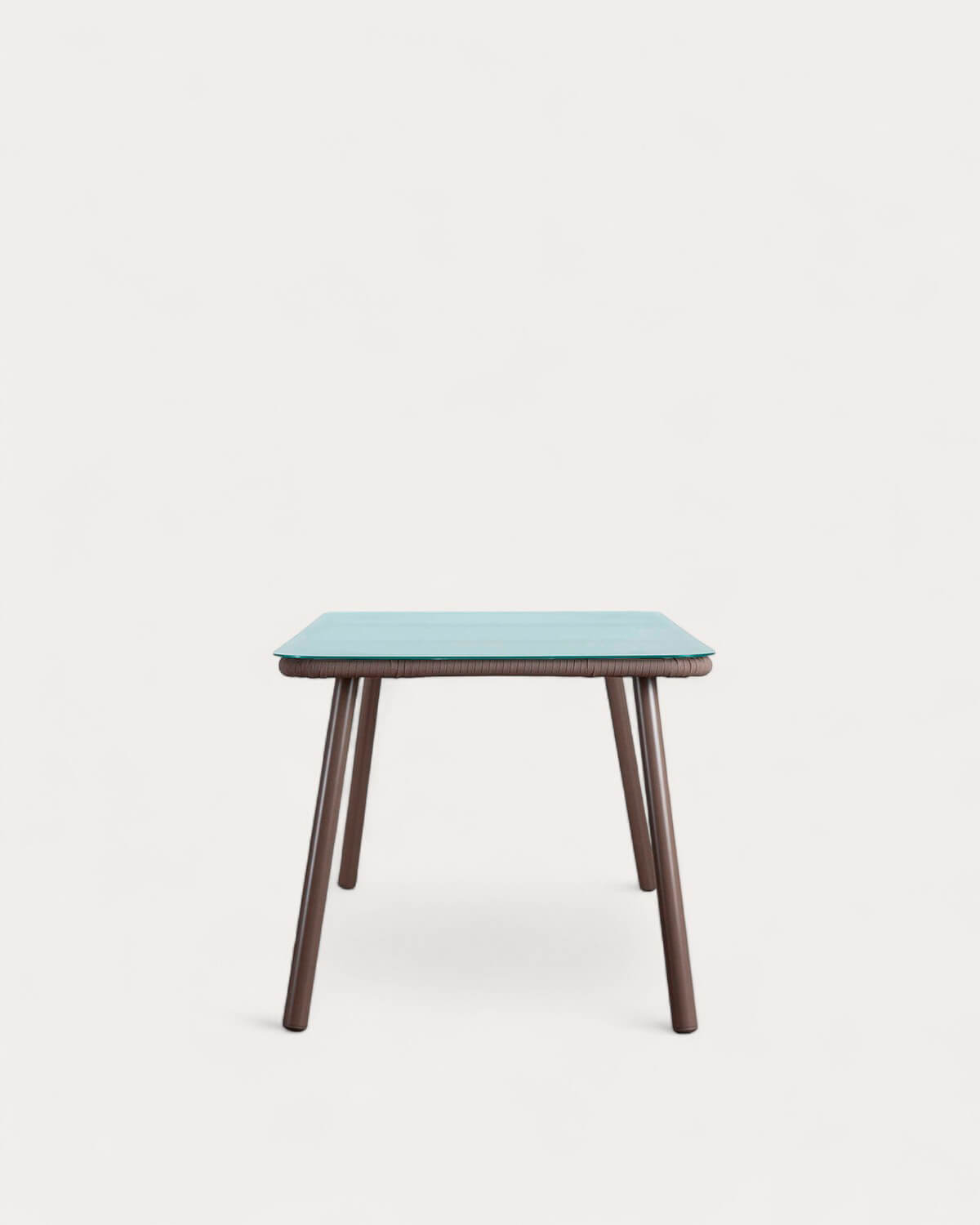 Rectangular Outdoor Table in Aluminium and Glass (160x90 cm) Drian, gallery image 4