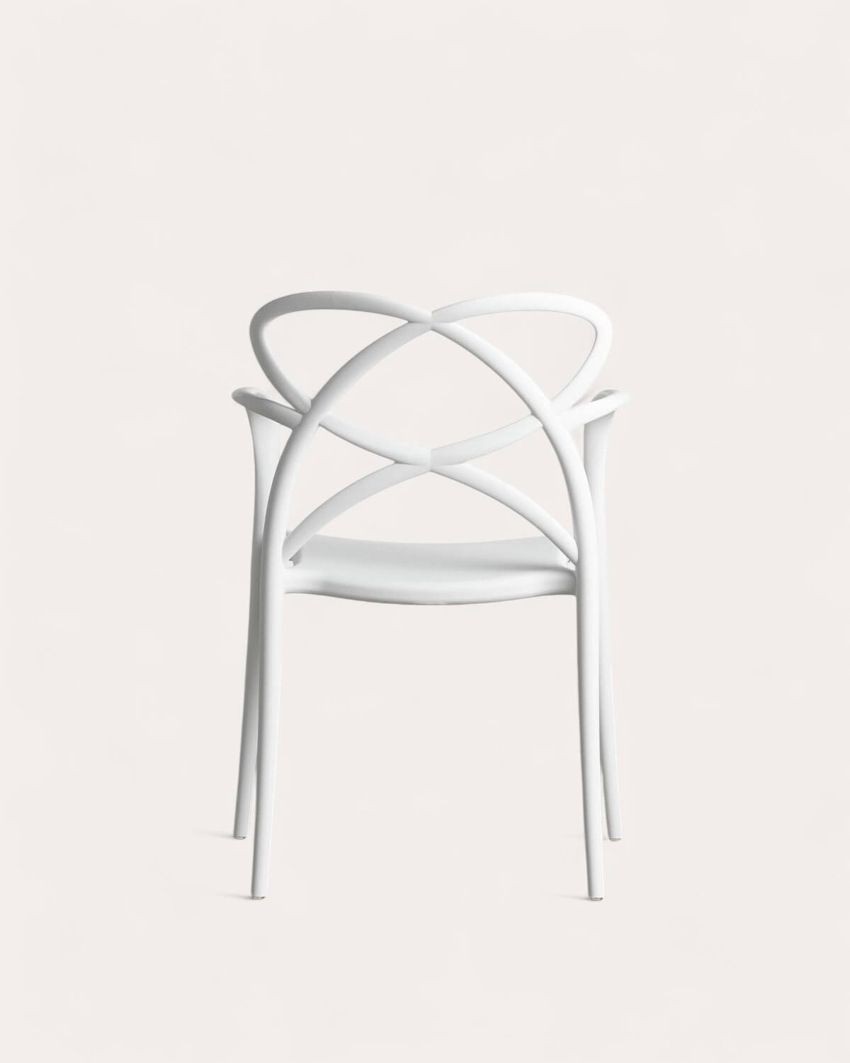 Pack 2 Polypropylene Outdoor Chairs with Armrests Cielo, gallery image 5