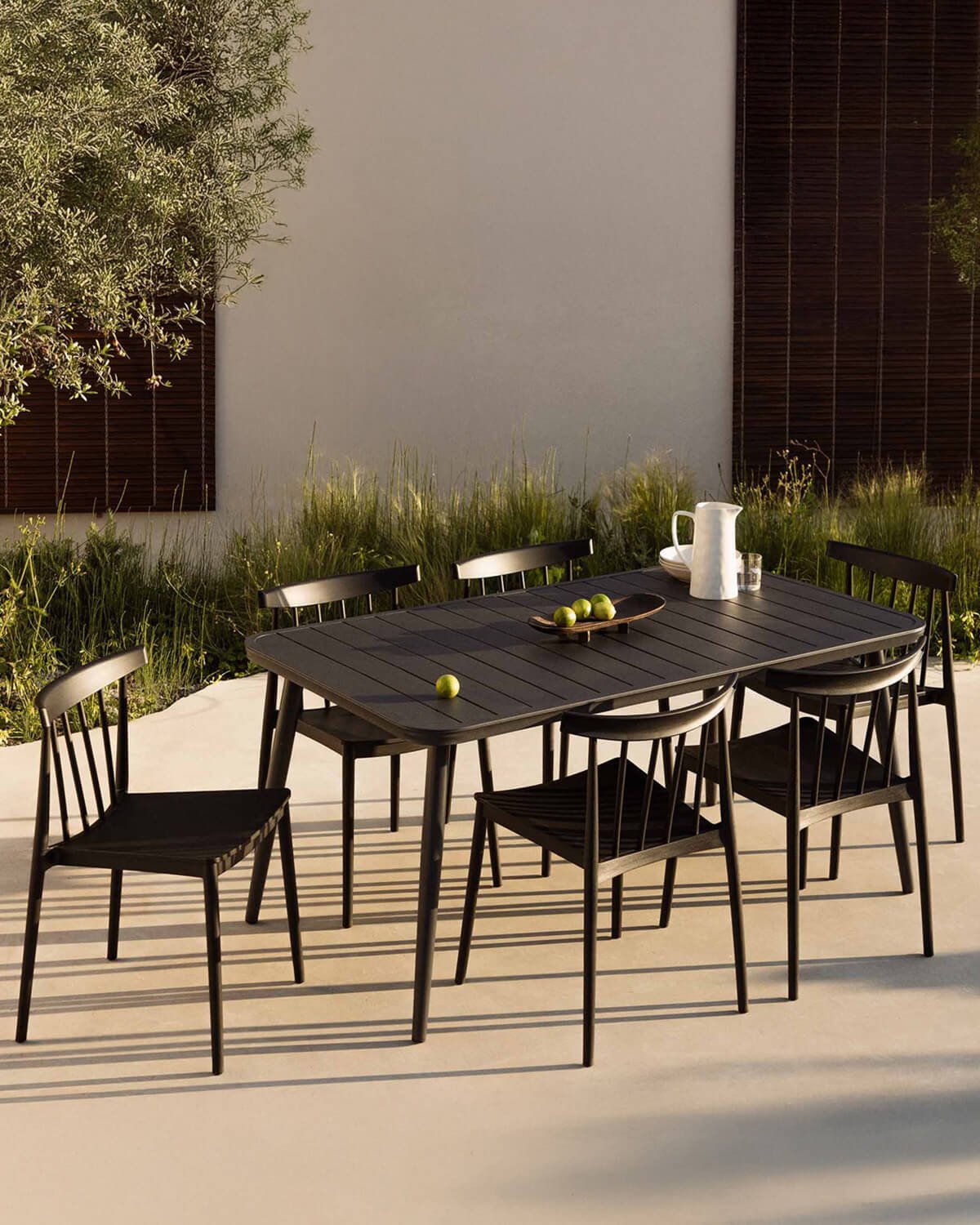 Rectangular Aluminum Outdoor Table (160x90 cm) Cancun, gallery image 2