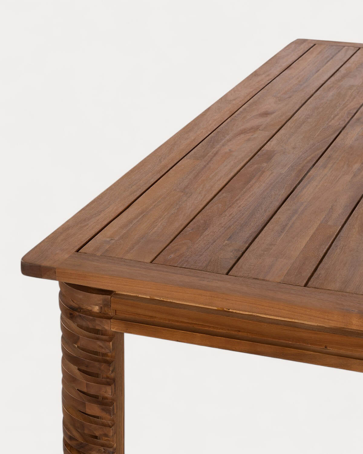 Rectangular Outdoor Table (180x90 cm) made of Hazan Acacia Wood, gallery image 6