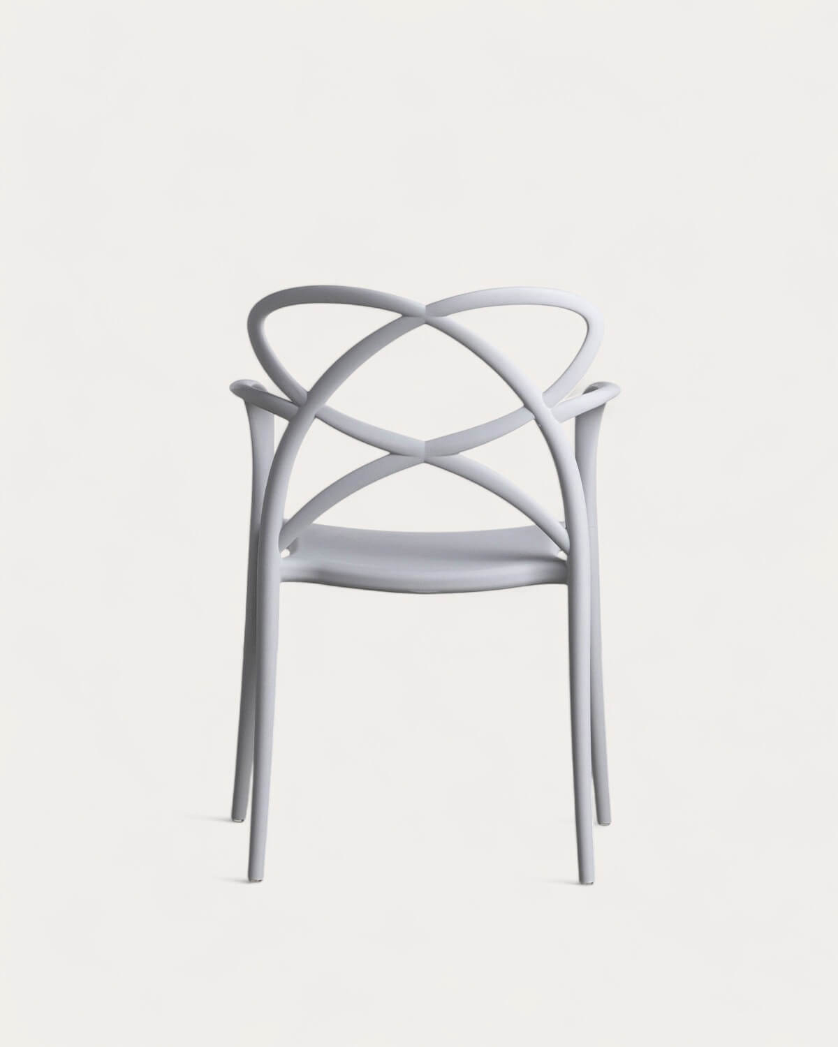 Pack 4 Polypropylene Outdoor Chairs with Armrests Cielo, gallery image 5