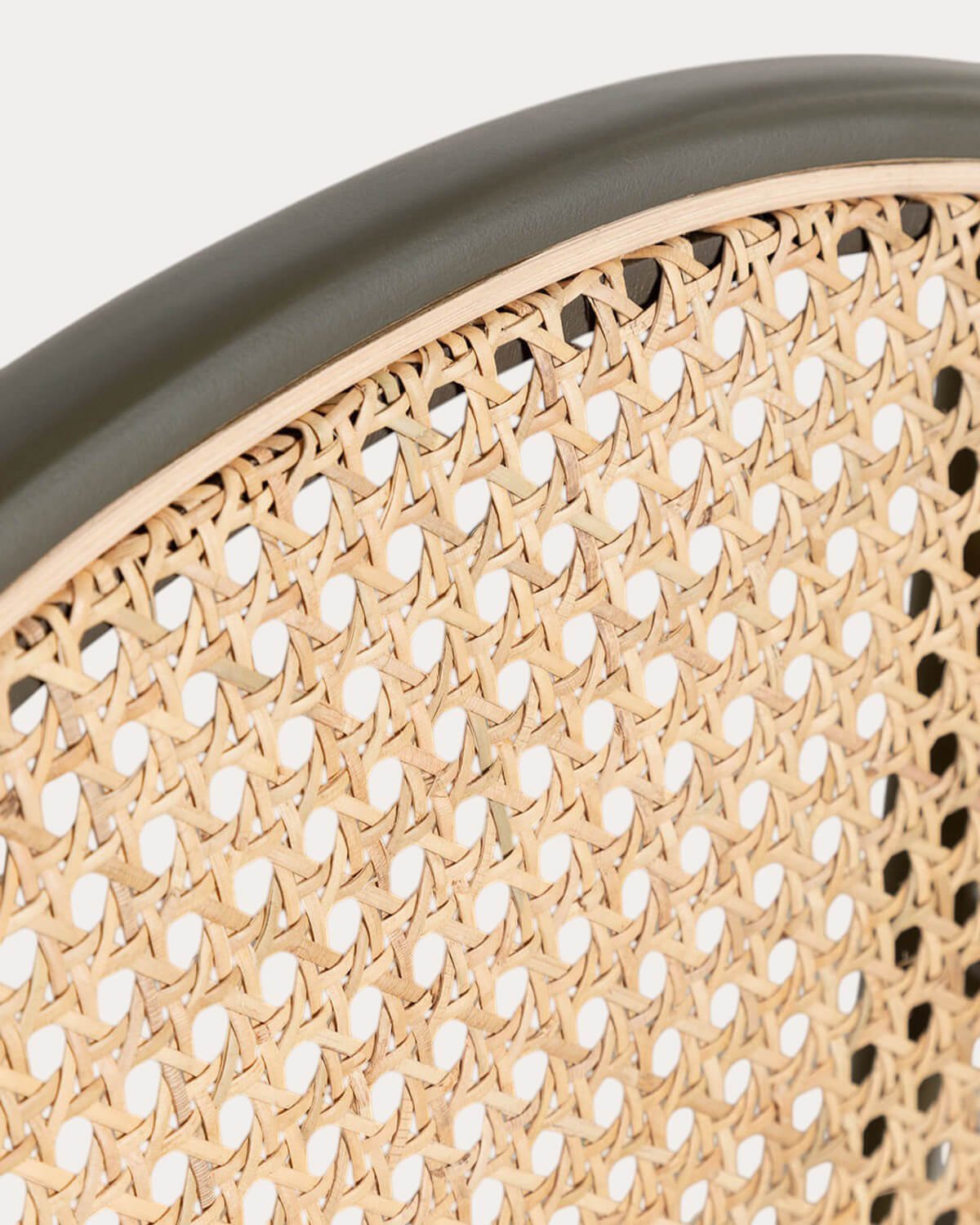 Natural Rattan and Metal Dining Chair Vili, gallery image 7