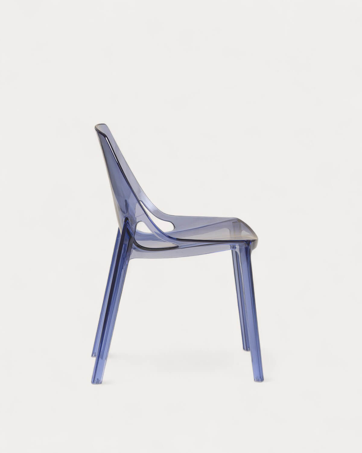 Pack 4 Polycarbonate Dining Chairs Piaris, gallery image 2