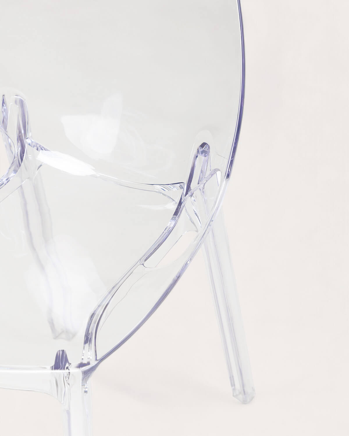 Pack 4 Polycarbonate Dining Chairs Piaris, gallery image 7