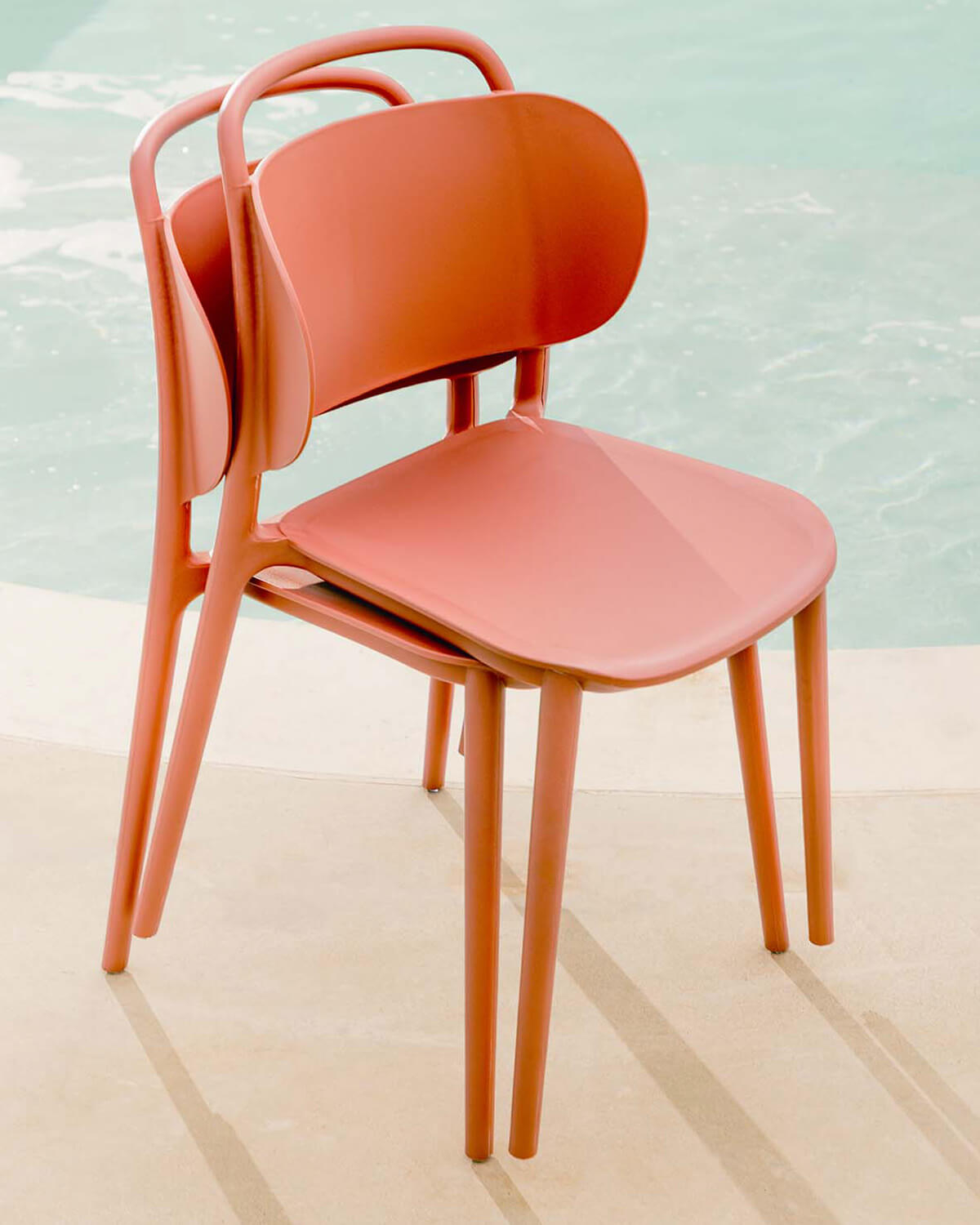 Pack of 2 Polypropylene Outdoor Chairs Kole, gallery image 3