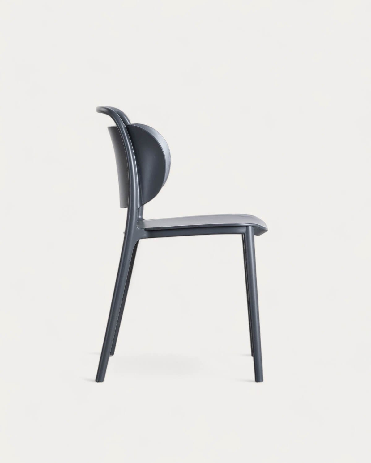 Pack of 2 Polypropylene Dining Chairs Kole, gallery image 3