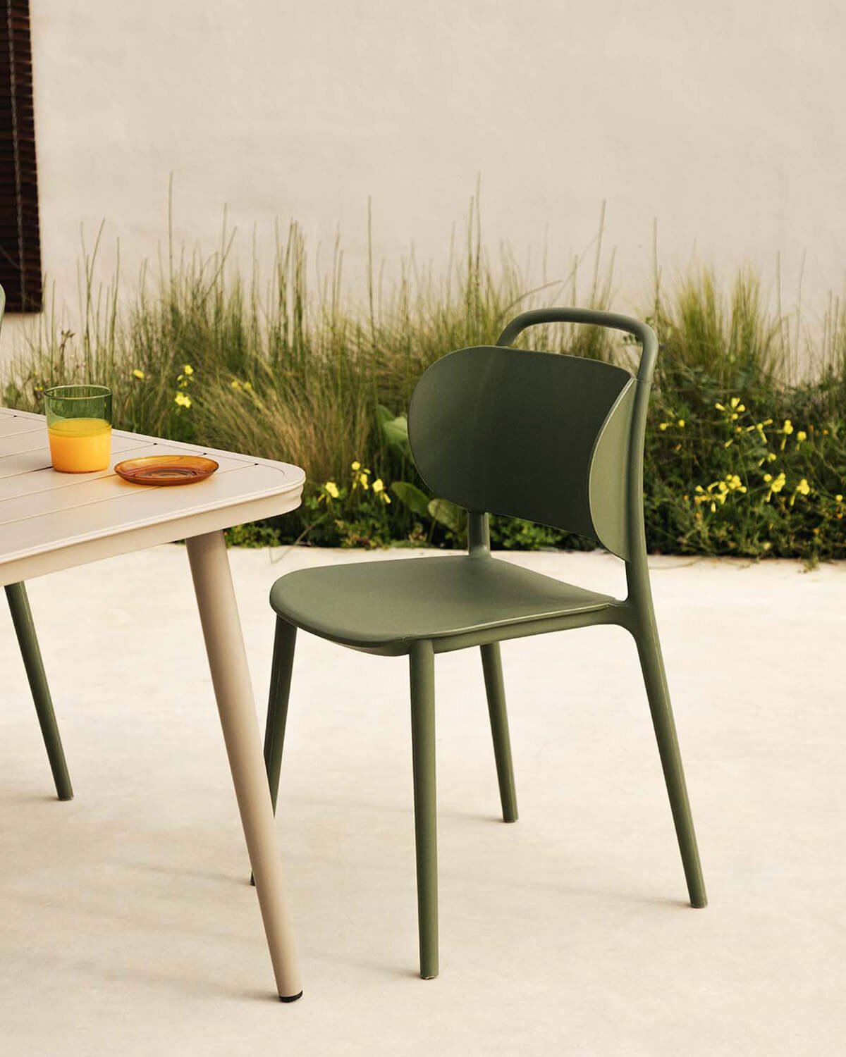 Pack of 4 Polypropylene Outdoor Chairs Kole, gallery image 2