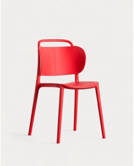 Pack of 4 Polypropylene Dining Chairs Kole