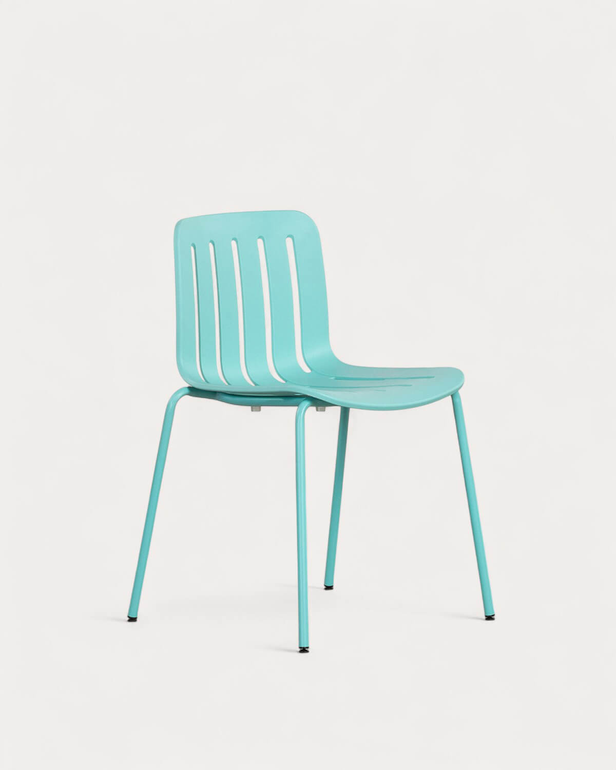 Pack of 4 Romi Polypropylene Outdoor Chairs, gallery image 1