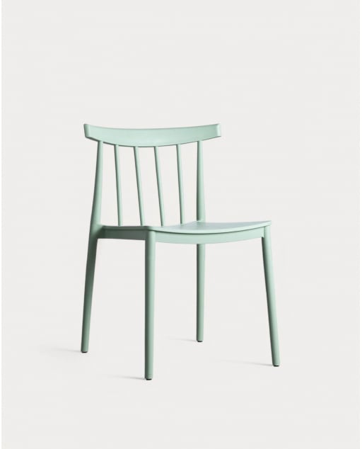 Pack 4 Polypropylene Outdoor Chairs Sunty