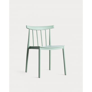 Pack 4 Polypropylene Outdoor Chairs Sunty Greyish green - The Masie