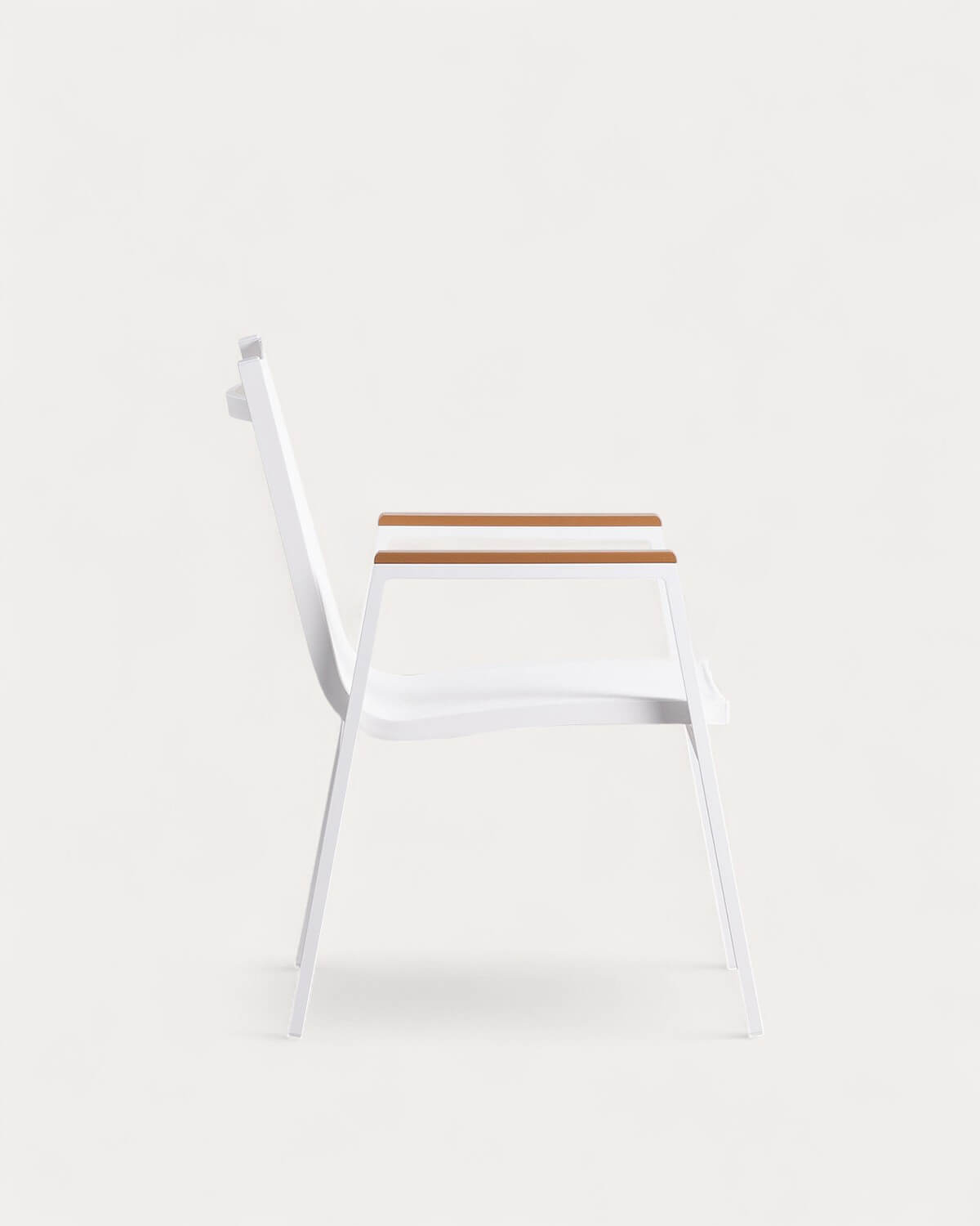 Pack of 2 Outdoor Aluminium Chairs Korce, gallery image 4