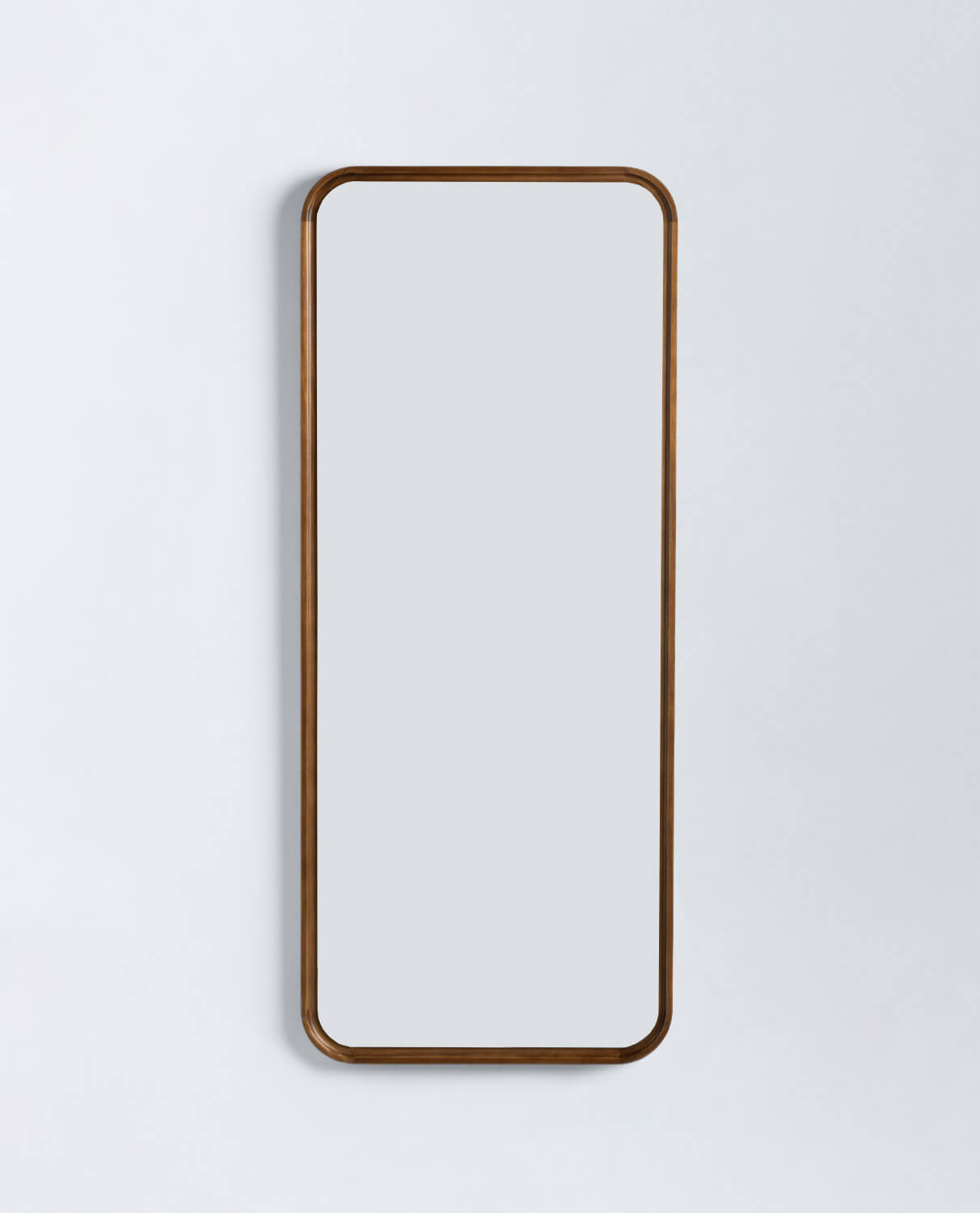 Rectangular Pine Wood Wall Mirror (122x51 cm) Eimar, gallery image 2