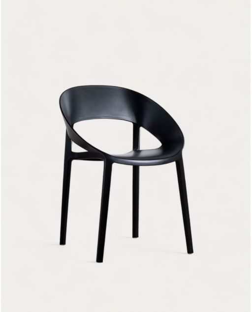 Pack of 2 Polypropylene Outdoor Chairs Lara